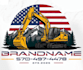 make creative excavation and construction company logo