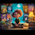 design professional cartoon style book cover