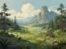 create fantasy environment concept art