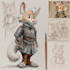 design unique furry oc illustrations in high quality