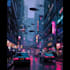 do cyberpunk city design for you