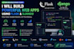 build rest API using fastapi, flask or django