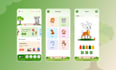 design kids learning app UI UX, children website, edtech figma design