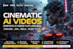 create cinematic ai videos, trailers, ads using sora, veo, kling