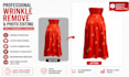 do ghost mannequin, wrinkle remove and symmetrical editing