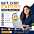 data entry expert 24 hours delivery