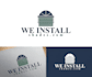 design monogram super window and washing logo