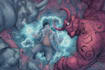 comic book illustration with comic book illustrator