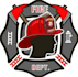 create a professional firefighter badge logo design