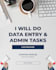 do accurate data entry