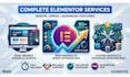 design or redesign wordpress website using elementor pro