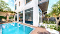 do custom 3d backyard, frontyard landscape, pool, terrace, pegola, home garden