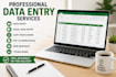 do data entry typing work
