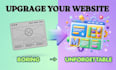 a premium 3d animated website with scroll motion and micro interactions