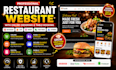 restaurant website online ordering system table booking food delivery menu setup