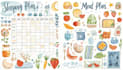creating sleeping plan and meal plan