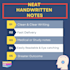 create clean handwritten notes in PDF for students