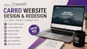 design carrd website, redesign carrd website, carrd website, carrd landing page