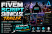 create a professional fivem script showcase trailer video
