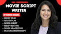 write movie script screenplay screenwriting, script writing, feature film script