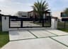 design professional trifold, bifold and gatefold boundary wall, township gate