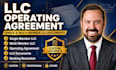 provide llc single member, multi member operating agreement and llc documents