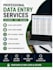 do accurate data entry, copy paste and excel work