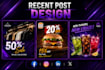 be your professional social media manager with custom graphics design