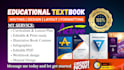 design and format educational textbook, curriculum plan, book layout, workbook