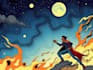 comic book illustration, comic graphic novel, comic strip