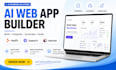 build ai website web app or saas mvp using replit, lovable, relume and base44