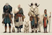 dnd character art and dnd character art