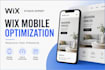 fix wix mobile site, optimize responsiveness and wix studio design