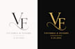 design elegant wedding logo, initials and monogram