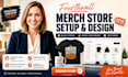 redesign fourth wall store website set up fourthwall store redesign pod merch