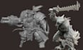 sculpt 3d warhammer character model 3d miniature tabletop action figurine dnd