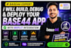 build, debug, and optimize, base44 app  replit integration