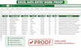 create product listing excel sheet professionally