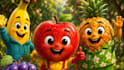 create viral ai talking fruit videos