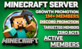 disocrd server promotion, discord advertising, fivem, minecraft server promotion