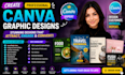 create professional canva graphic designs, canva design, canva, canva template