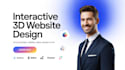 interactive 3d website spline scroll animation  storytelling website landingpage