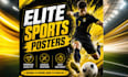 design professional sports posters and matchday graphics