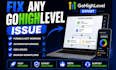 fix any gohighlevel funnel, CRM, workflow or automation issue