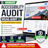do website accessibility audit, wcag audit and ada compliance check