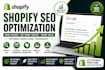 do shopify SEO optimization for shopify product pages and google ranking