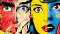 draw a retro pop art roy lichtenstein style