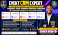 setup event entertainment CRM eventbrite cvent showpass eventcube ticketsauce