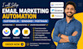 setup email marketing automation customer io sendgrid postmark segmentation
