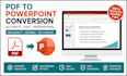 convert PDF to word, google docs, power point, typing services